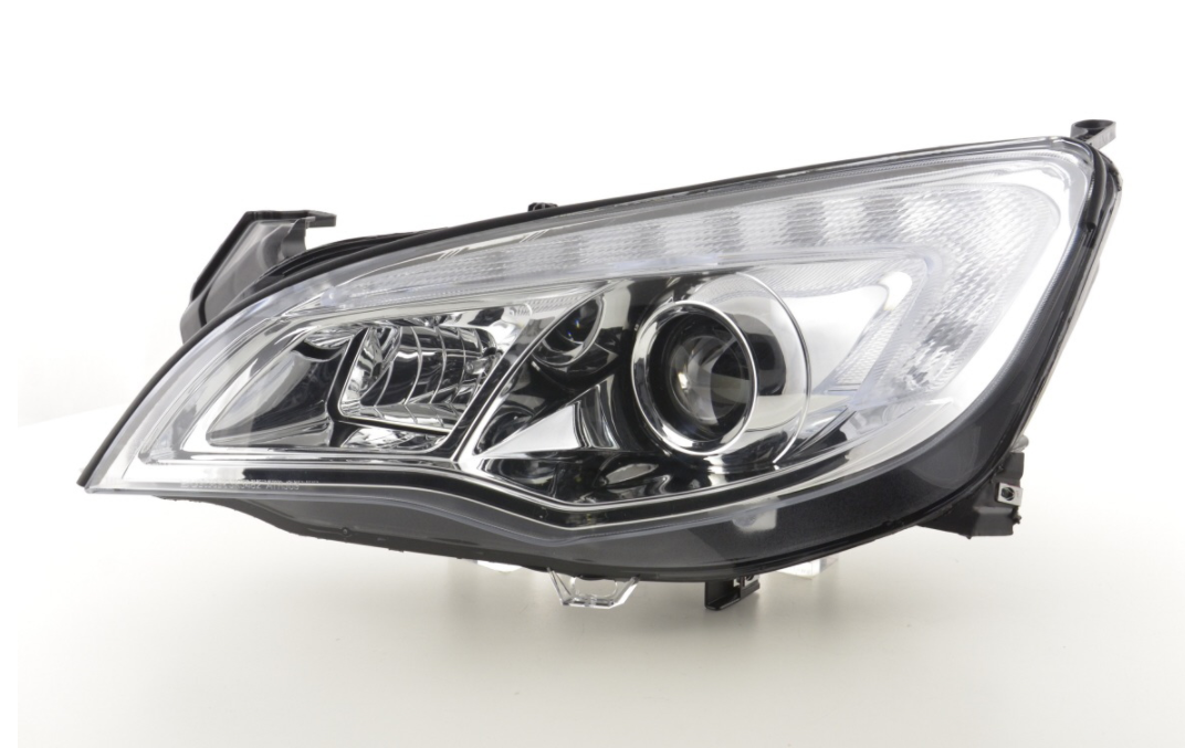 FK Opel Vauxhall Astra J 5dr 09–12 LED DRL Devil Eye Projektorscheinwerfer LHD