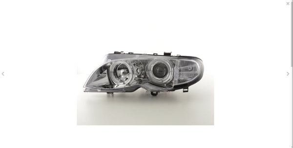 FK Paar LED DRL Projektorscheinwerfer BMW 3er E46 Limo Touring 02-05 RHD