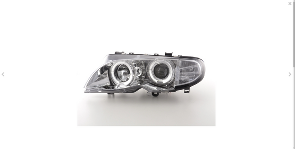 FK Paar LED DRL Projektorscheinwerfer BMW 3er E46 Limo Touring 02-05 RHD