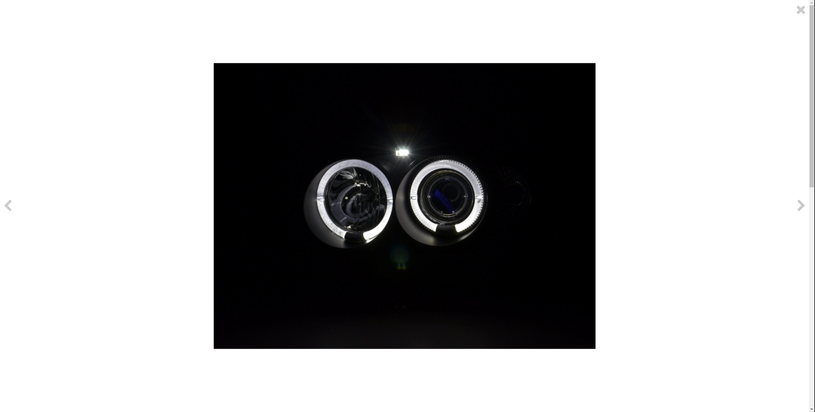 FK Set LED DRL Projektor Angel Eye Scheinwerfer VW Golf 3 MK3 1HXO 1 EXO 91-97