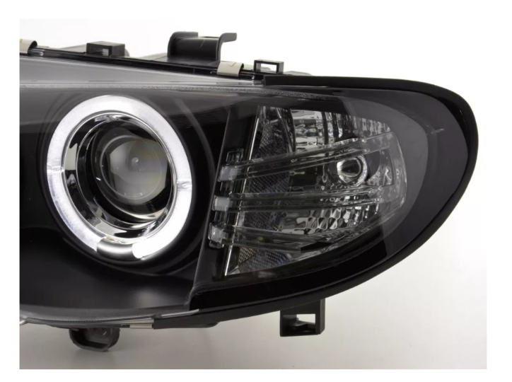 FK Paar LED DRL Projektorscheinwerfer BMW 3er E46 Limousine Touring 02-05 RHD