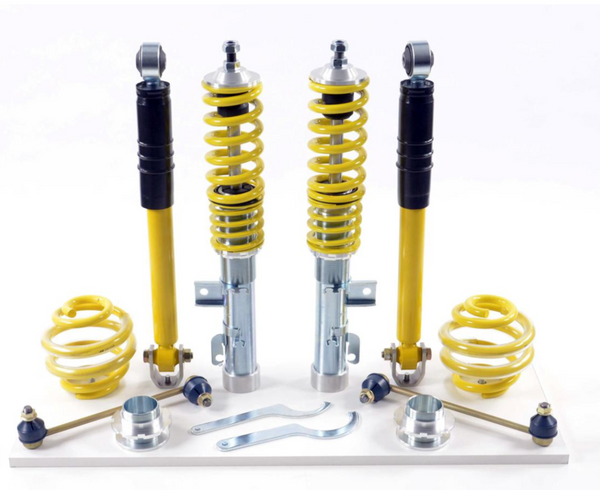 FK AK Street Adj Lowering  Coilover Kit Skoda Fabia 6Y Mk1 01-09 30-60mm