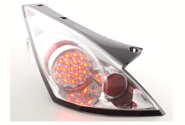 FK Paar LED-Rückleuchten Nissan 350Z Z33 03-09 Chrom LHD