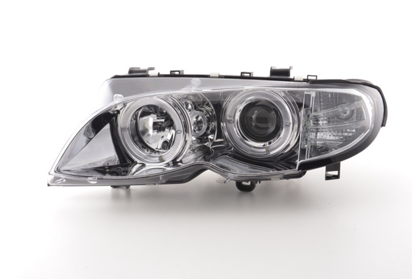 FK LED DRL Halo Projector headlights BMW 3-series E46 Saloon Touring 02-05 M3