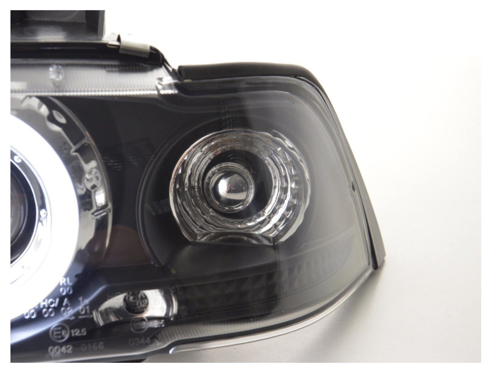 FK LED Headlights Angel Eyes Halo Ring BMW 3-Series E36 Coupe Cabrio 92-98 black