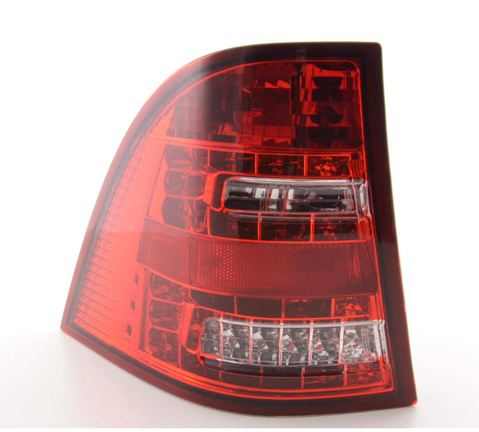 FK Pair SMOKED LED REAR LIGHTS Mercedes M-Class W163 98-05 black Smoke LHD