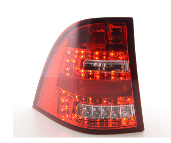 FK Pair SMOKED LED REAR LIGHTS Mercedes M-Class W163 98-05 black Smoke LHD