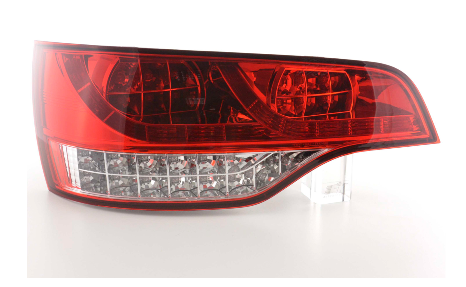 Set FK Audi Q7 4L 06- clear / red LED Light Bar REAR LIGHTS TAIL BACK  LHD