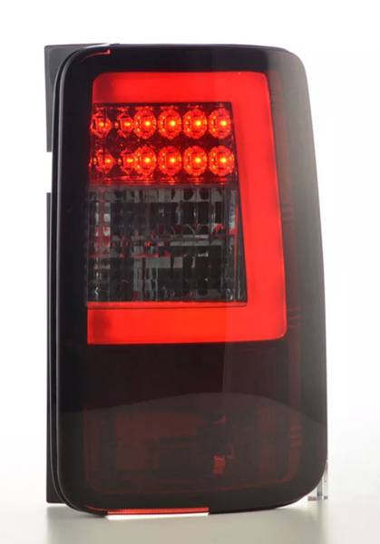 FK Set Rückleuchten LED Lightbar VW Caddy Van Custom 2K 03-15 rot schwarz rauch LHD