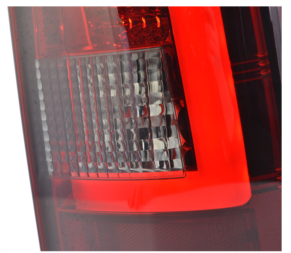 FK Set Rückleuchten LED Lightbar VW Caddy Van Custom 2K 03-15 rot schwarz rauch LHD