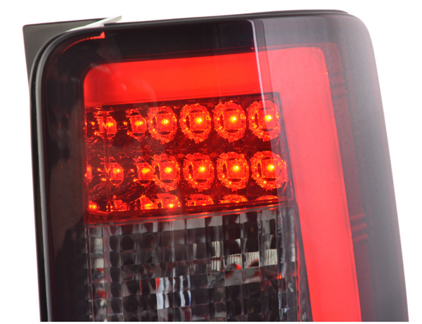 FK Set Rückleuchten LED Lightbar VW Caddy Van Custom 2K 03-15 rot schwarz rauch LHD