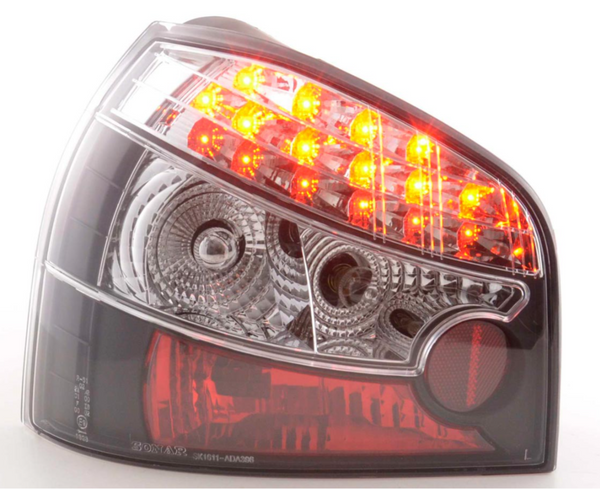 FK Pair LED Rear Lights Set Taillights Audi A3 8L 96-02 black TDI & S3 LHD