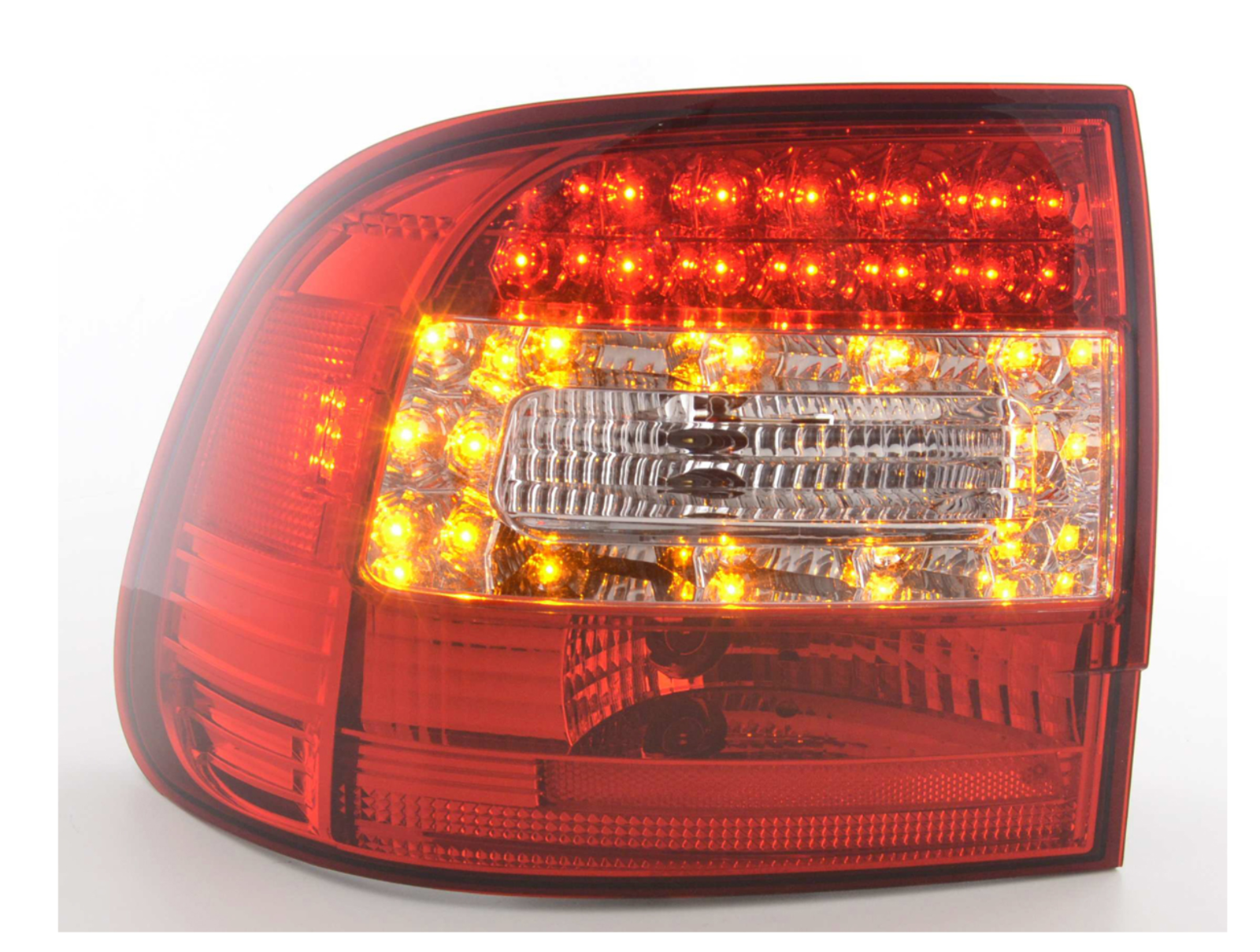 FK Paar LED DRL RÜCKLEUCHTEN Porsche Cayenne 955 02-06 klar rot 9PA LHD