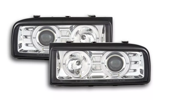 FK LED DRL Angel Eye Projector headlights VW Corrado type 53i 1987-1995 LHD