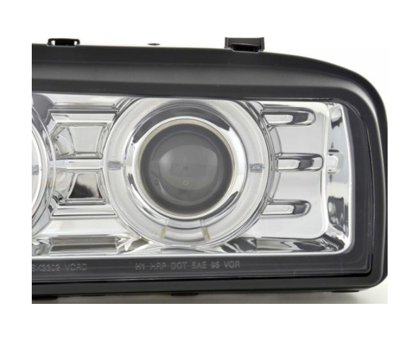 FK LED DRL Angel Eye Projector headlights VW Corrado type 53i 1987-1995 LHD