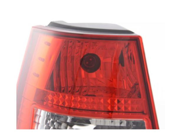 FK Paar LED-Rückleuchten Lightbar VW Golf 4 MK4 / Bora BJ 98-03 rot / klar LHD