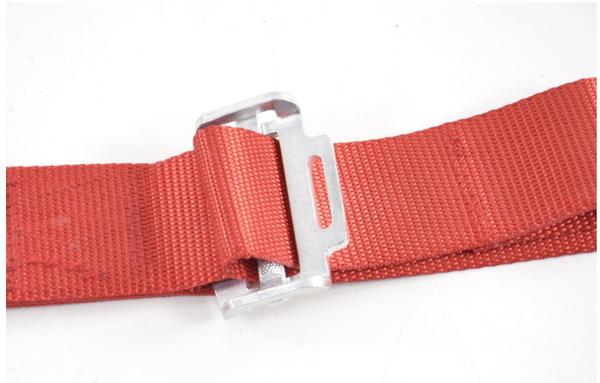 FK harness 4 point universal seat belt RED track rally race bucket safety 4.7cm