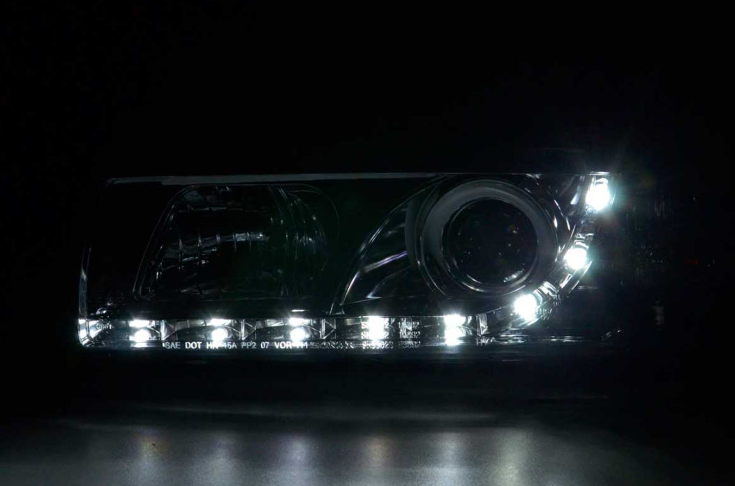 FK LED-Scheinwerfer Angel Eyes Halo BMW 3er E36 Limousine Touring RHD M3 