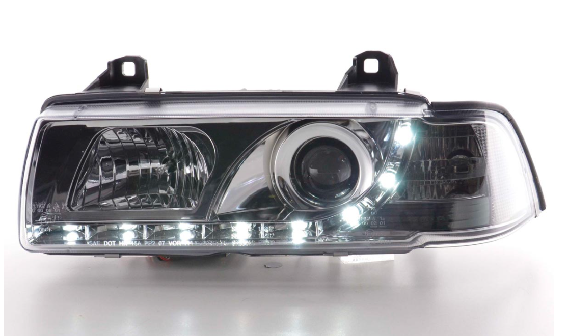 FK LED-Scheinwerfer Angel Eyes Halo BMW 3er E36 Coupe Cabrio 92-98 RHD M3 