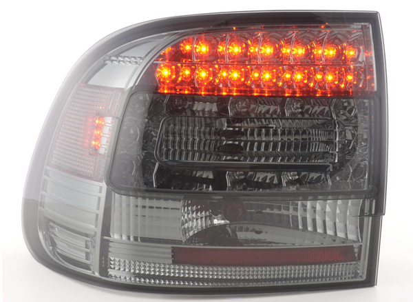 FK Paar LED-Lichtleiste DRL RÜCKLEUCHTEN Porsche Cayenne 955 9PA 02-06 schwarz LHD