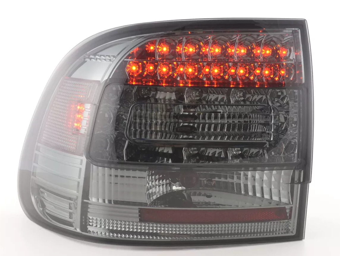 FK Paar LED-Lichtleiste DRL RÜCKLEUCHTEN Porsche Cayenne 955 9PA 02-06 schwarz LHD