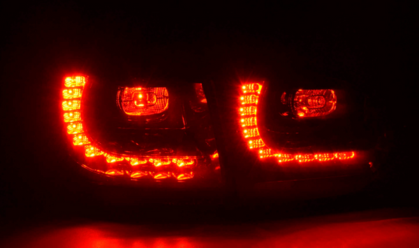 FK Set VW GOLF MK6 MK 6 08-12 1K LED REAR LIGHTS LAMPS TAIL BLACK LHD GTI LOOK