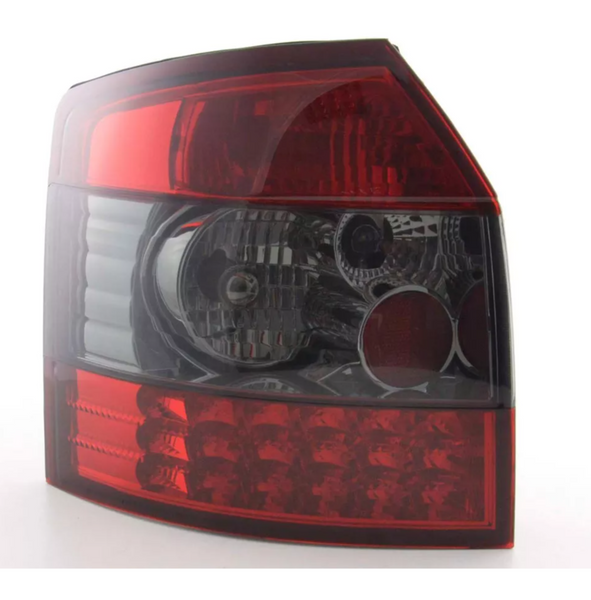 FK Set LED REAR Lights Tail Audi A4 Avant type 8E 01-04 black / red S4 B6