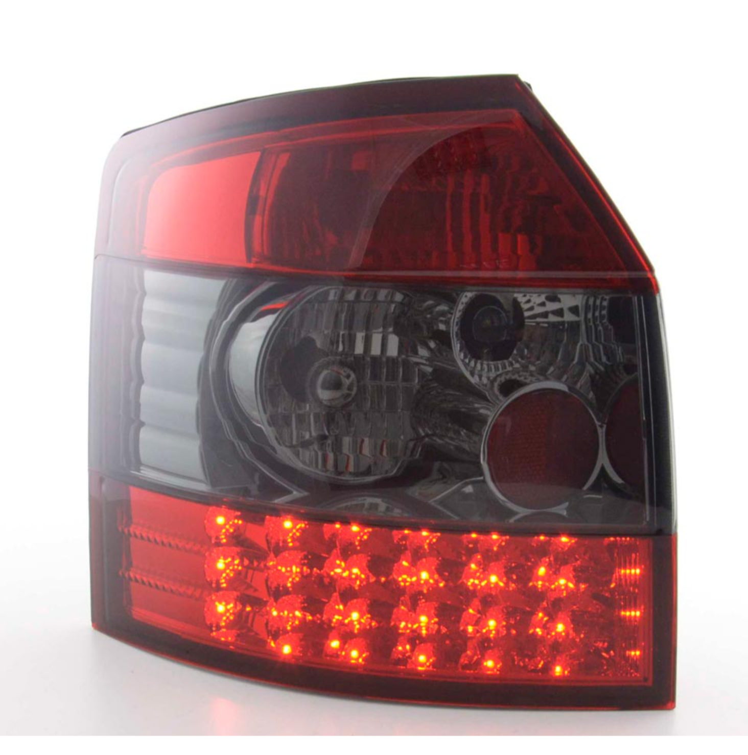 FK Set LED REAR Lights Tail Audi A4 Avant type 8E 01-04 black / red S4 B6