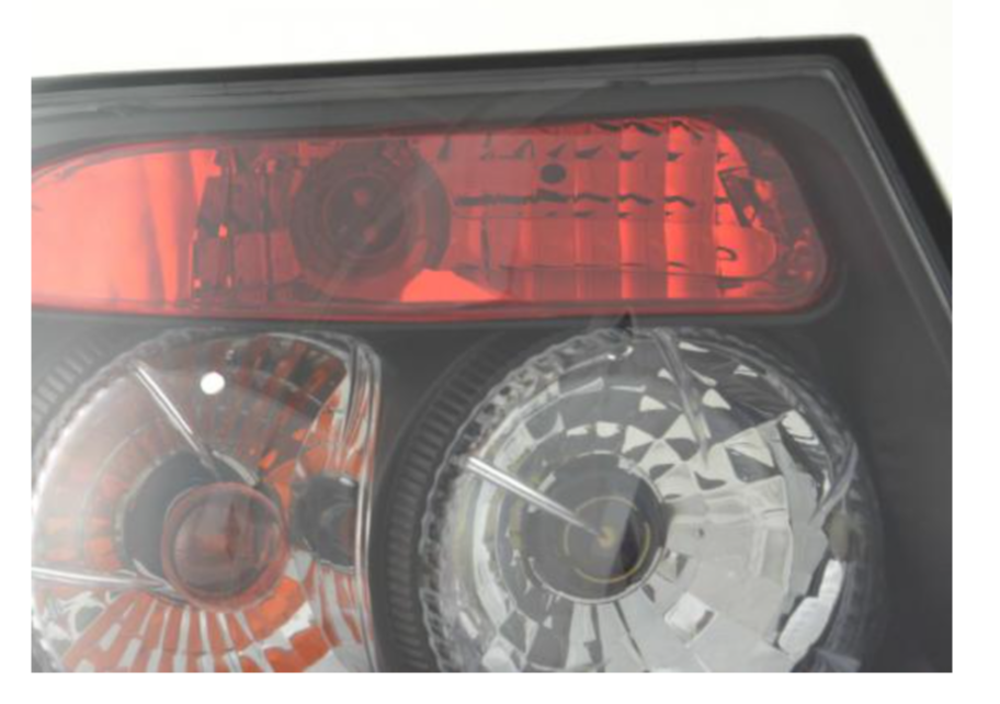 FK Set LED REAR Lights Tail Audi A4 B5 8D 95-00 black saloon S4