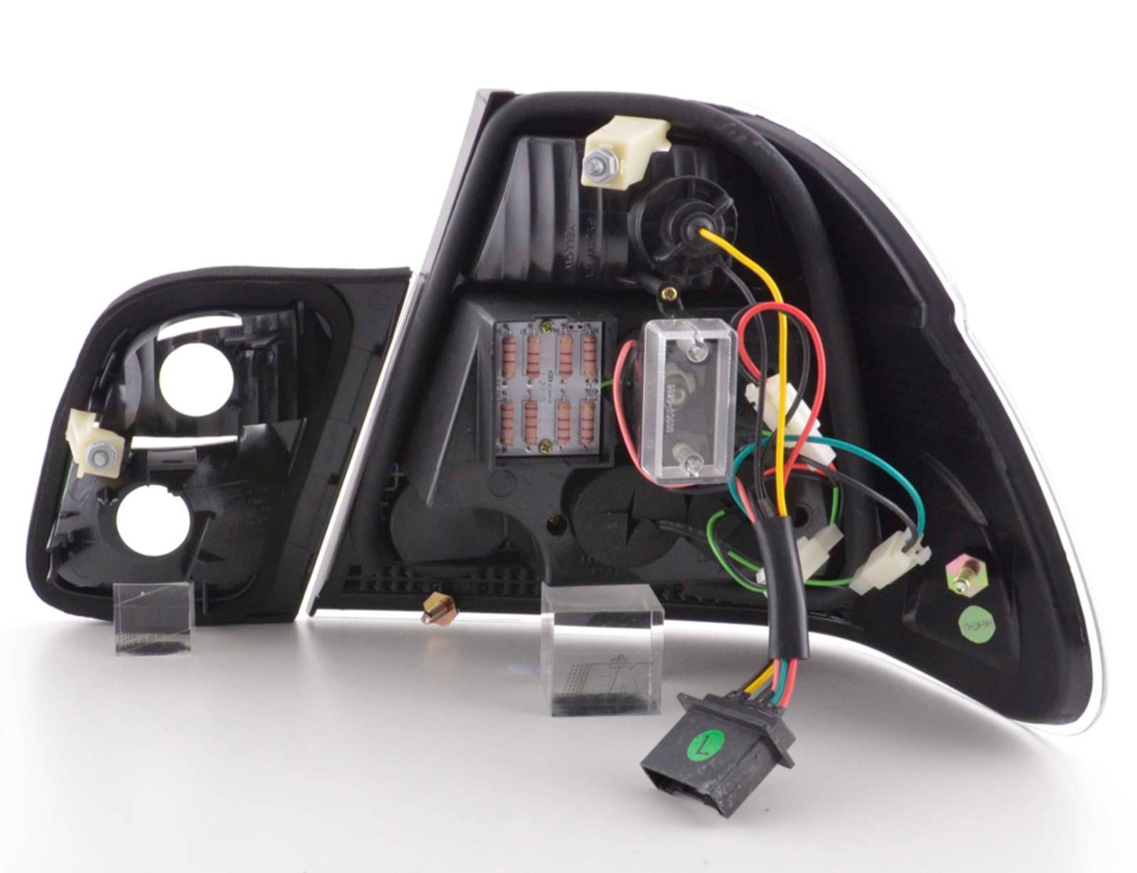 FK Paar LED-Lichtleiste RÜCKLEUCHTEN BMW E46 Limousine E46 98-01 schwarz M3 325 330