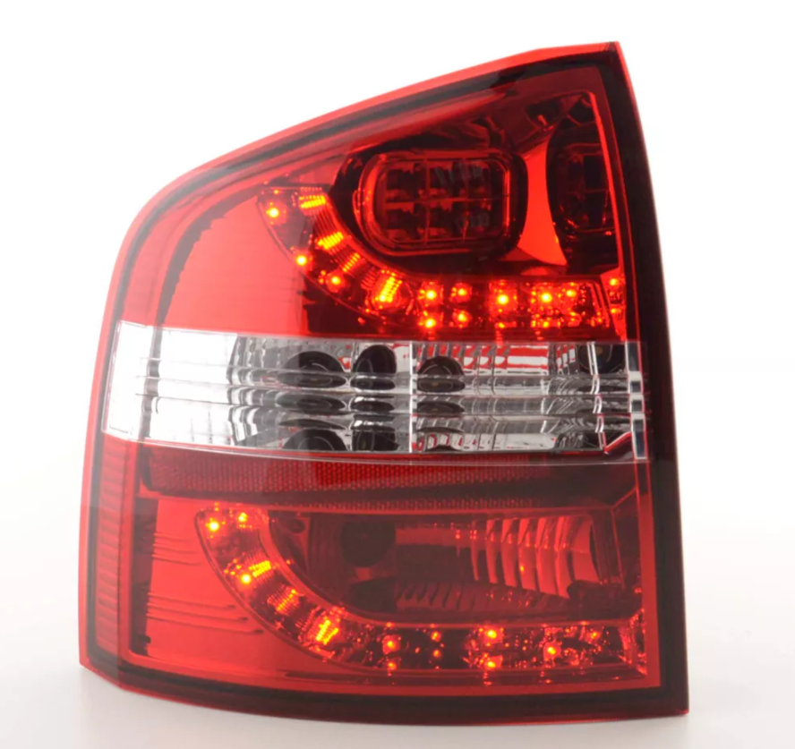 FK Paar LED-RÜCKLEUCHTEN Lightbar DRL Skoda Octavia Combi 1Z 2 MK2 05-12 rot