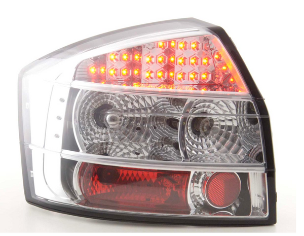 FK Set LED REAR Lights Audi A4 B6 8E Saloon Sedan 01-04 chrome S4 Plug & Play