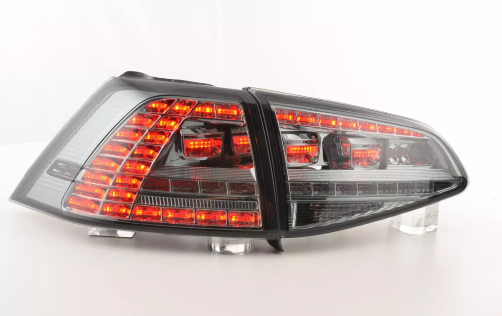 FK Set VW Golf 7 MK7 R LED DRL Rear Lights Dynamic Taillights 12+ LHD RHD Smoke