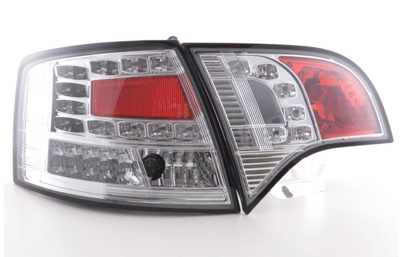 FK Set AUDI A4 B7 8E Avant 04-07 LED REAR Lights DRL Lightbar TAIL LIGHTS Chrome