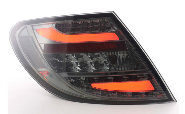 FK Paar LED-RÜCKLEUCHTEN Lightbar DRL Mercedes C-Klasse Typ W204 07-11 schwarz