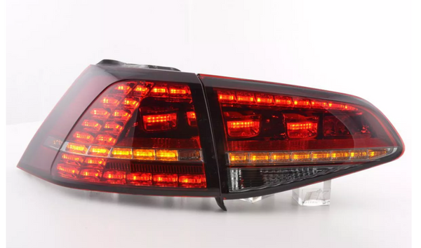 FK Set VW Golf 7 MK7 R LED DRL Rear Lights Dynamic Taillights 12+ LHD RHD Smoke