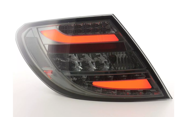 FK Paar LED-RÜCKLEUCHTEN Lightbar DRL Mercedes C-Klasse Typ W204 07-11 schwarz