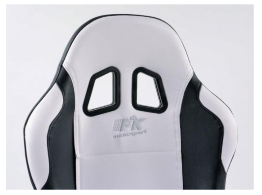 FK Univ Bucket Sports Seats & Runners White & Black Defender 90 T5 T6 4x4 Car