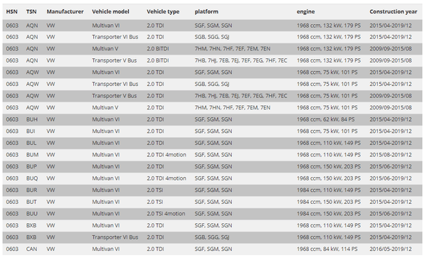 FK AK Gewindefahrwerk Tieferlegung TÜV VW Bus T6 &amp; 4Motion 2015+ Multivan 6 SGF SGM SGN 