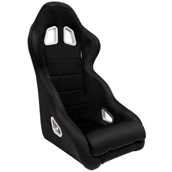 AUTOSTYLE x1 Univ Single Sports Full Bucket Seat Black NON recline inc runners