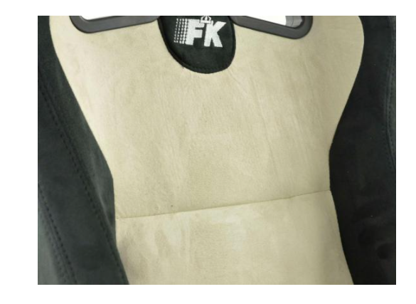 FK Universal Suede Motorsport Reclining Bucket Seats Cream Car 4x4 90 110 T4 T5