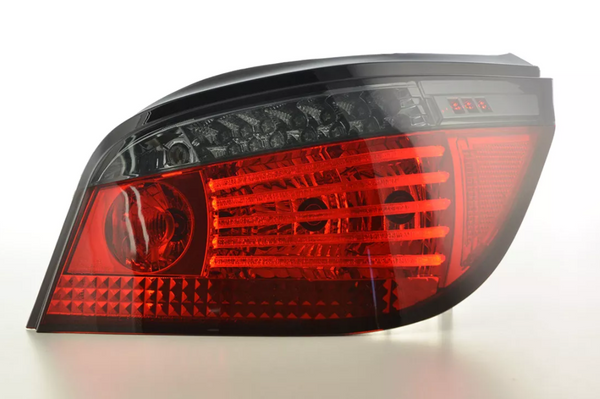 FK Pair LED Rear Lights BMW 5 series saloon Red & Black E60 E61 08-09 M5 LHD