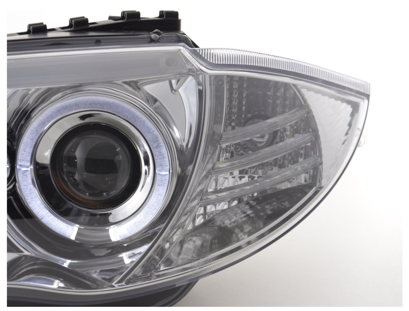 FK Paar LED DRL Angel Projektorscheinwerfer BMW 1er E87 E81 E82 E88 04+ LHD