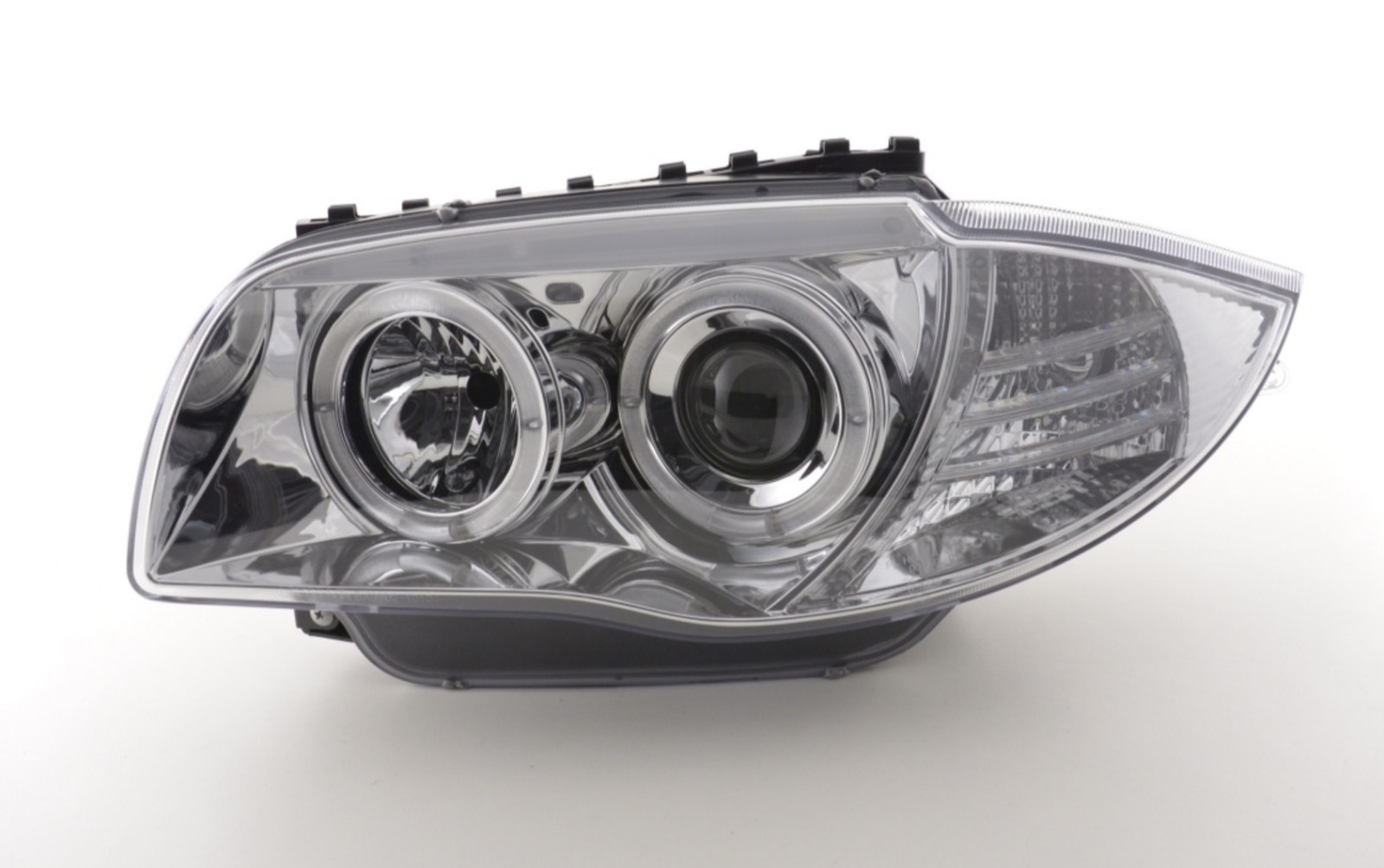 FK Paar LED DRL Angel Projektorscheinwerfer BMW 1er E87 E81 E82 E88 04+ LHD