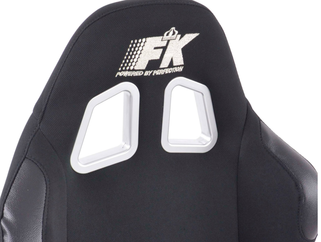 FK Univ Bucket Sports Seats Black Car 4x4 Van Defender 90 110 Transporter T4 T5