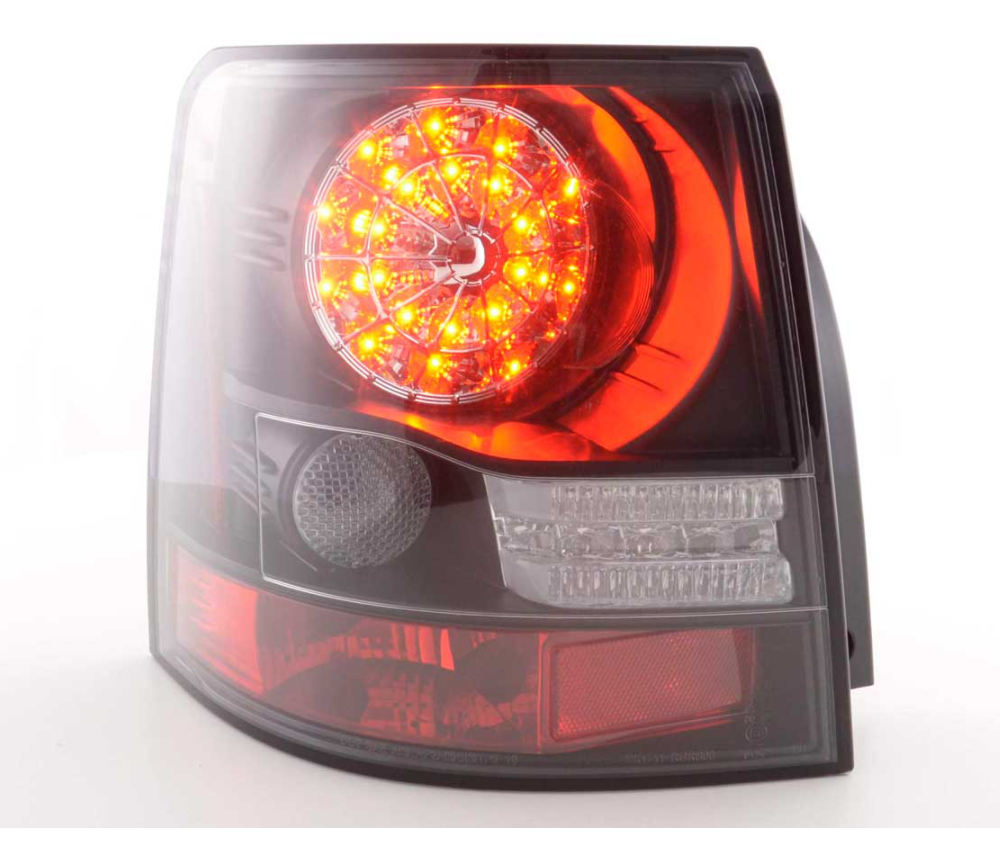 FK Paar Land Rover Range Rover Sport 06–10 Black Smoke LED REAR LIGHTS L320 LHD