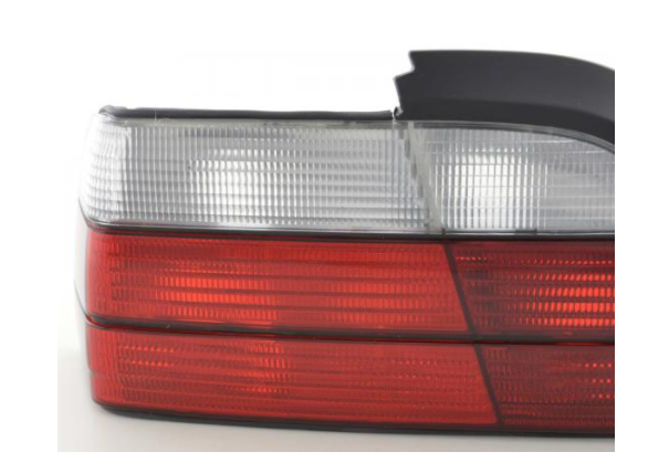 FK Pair Rear lights BMW 3 Series Coupe E36 91-98 red white 318 320 325 328 M3