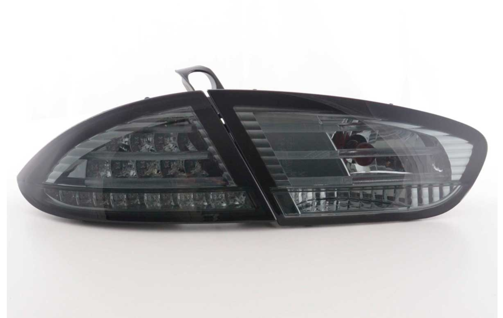 FK Pair LED Rear Lights Lightbar Seat Leon 2 MK2 1P 09-12 black smoke LHD