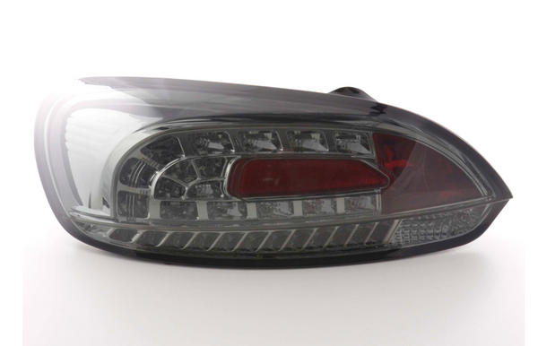 FK Paar LED-RÜCKLEUCHTEN Lightbar DRL VW Scirocco 3 MK3 13 08+ schwarz rauchgrau