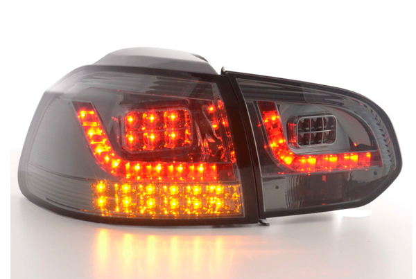 FK Set VW GOLF MK6 MK 6 08-12 1K LED REAR LIGHTS LAMPS TAIL BLACK LHD GTIAuto &amp; Motorrad: Teile, Auto-Ersatz- &amp; -Reparaturteile, Lichter &amp; Leuchten!